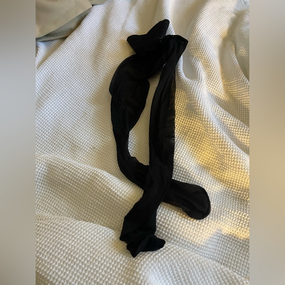 Black Women's Sheer Knee High Length Stockings